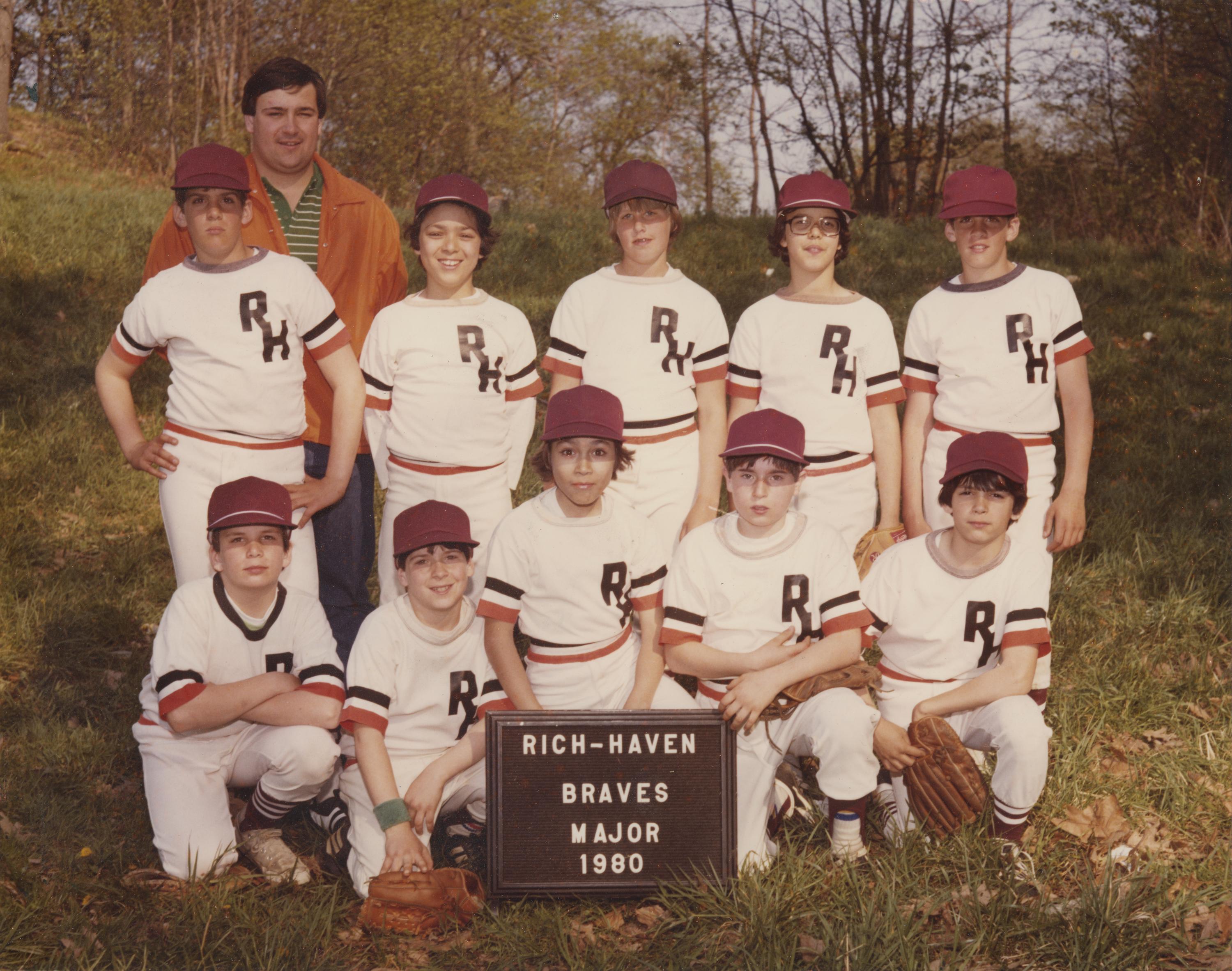 Rich Haven Braves Little League Team 1980